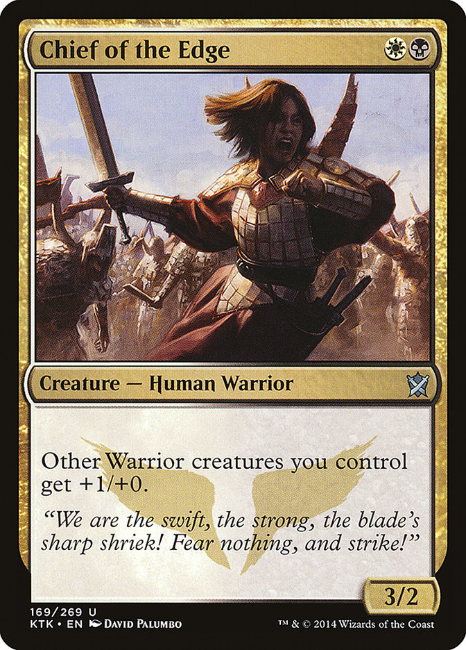 Chief of the Edge [Khans of Tarkir] | Card Merchant Takapuna