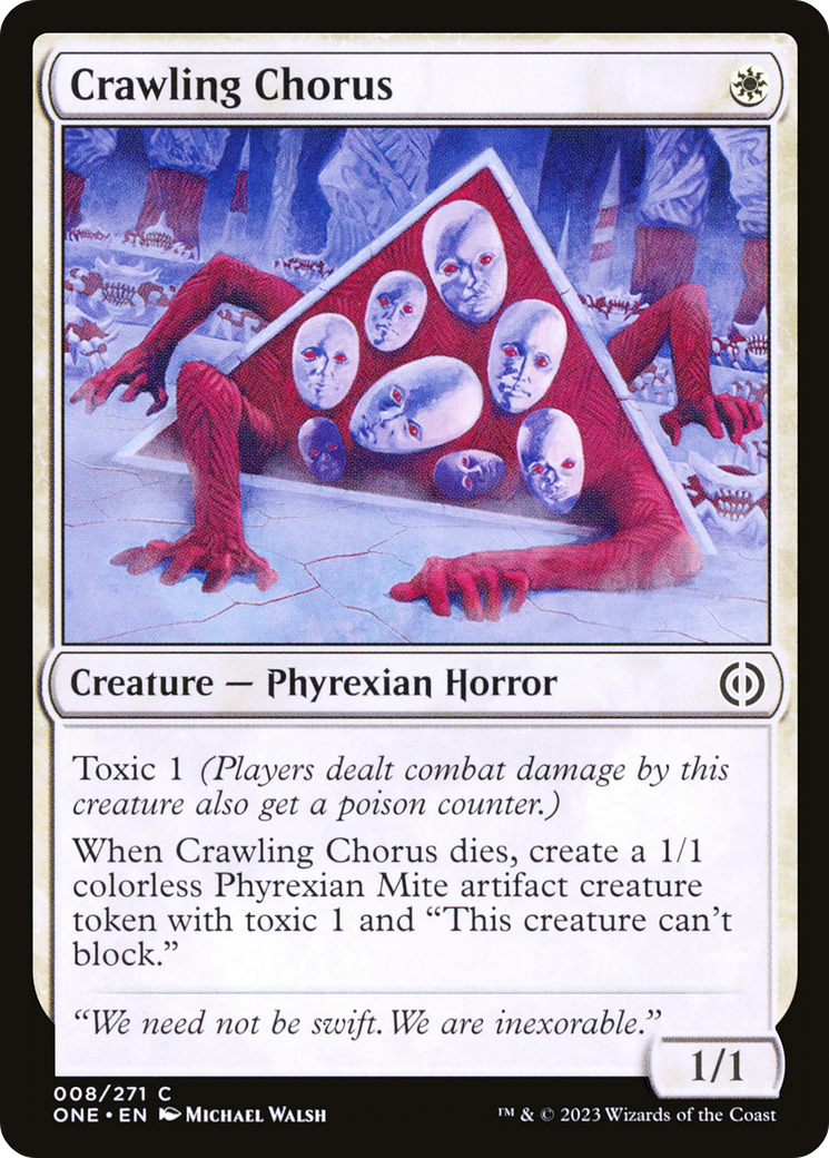 Crawling Chorus [Phyrexia: All Will Be One] | Card Merchant Takapuna