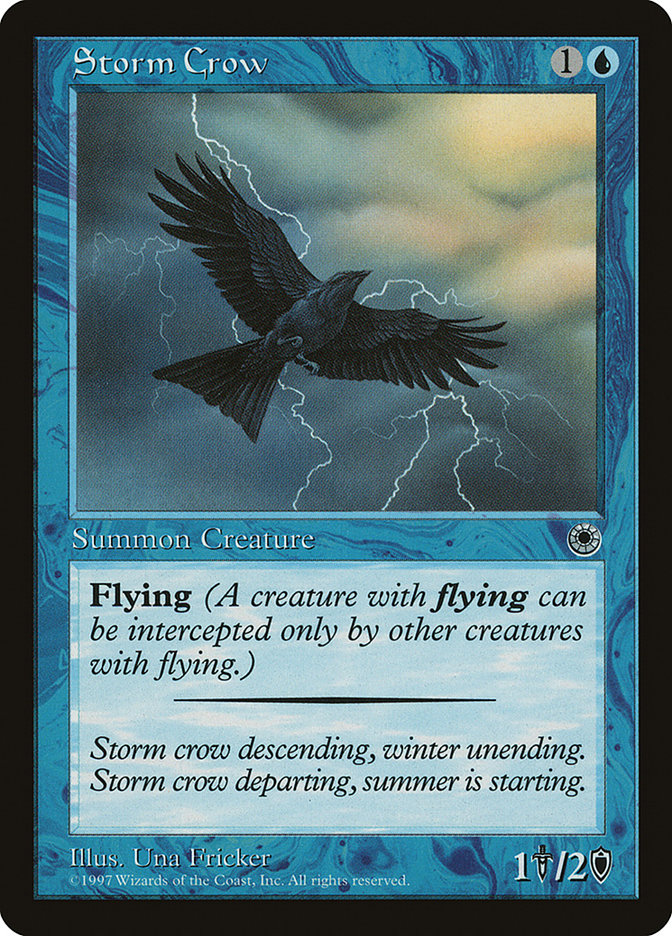 Storm Crow [Portal Demo Game] | Card Merchant Takapuna