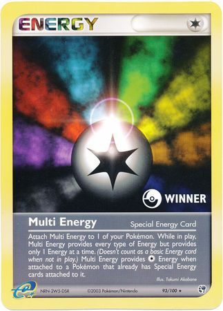 Multi Energy (93/100) (Winner League Promo) [EX: Sandstorm] | Card Merchant Takapuna