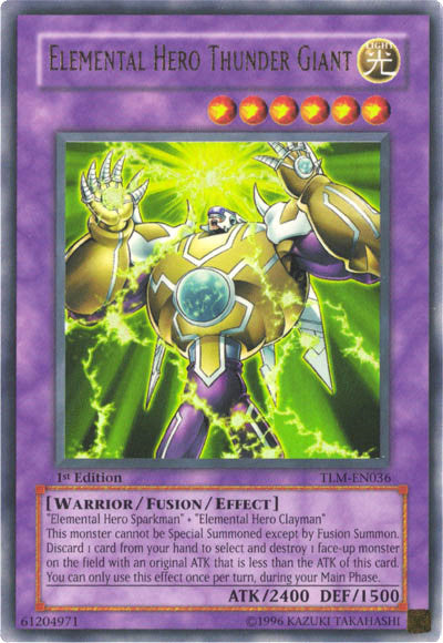 Elemental HERO Thunder Giant [TLM-EN036] Ultra Rare | Card Merchant Takapuna