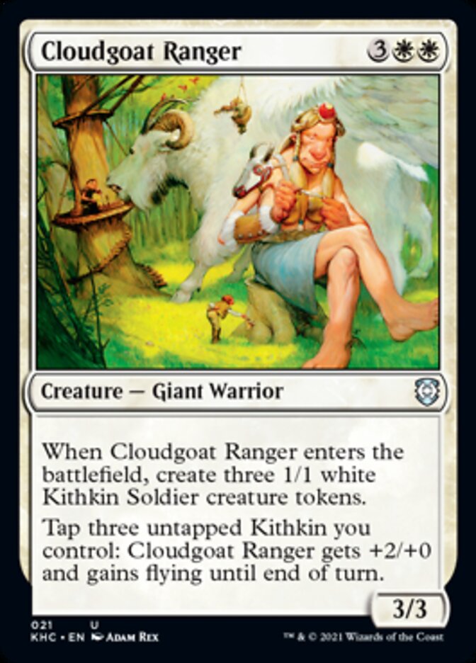 Cloudgoat Ranger [Kaldheim Commander] | Card Merchant Takapuna