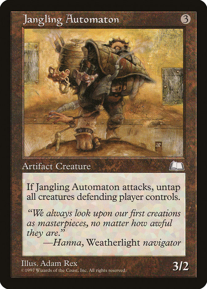 Jangling Automaton [Weatherlight] | Card Merchant Takapuna