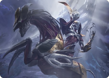 Ria Ivor, Bane of Bladehold Art Card [Phyrexia: All Will Be One Art Series] | Card Merchant Takapuna