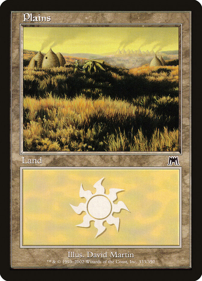 Plains (333) [Onslaught] | Card Merchant Takapuna