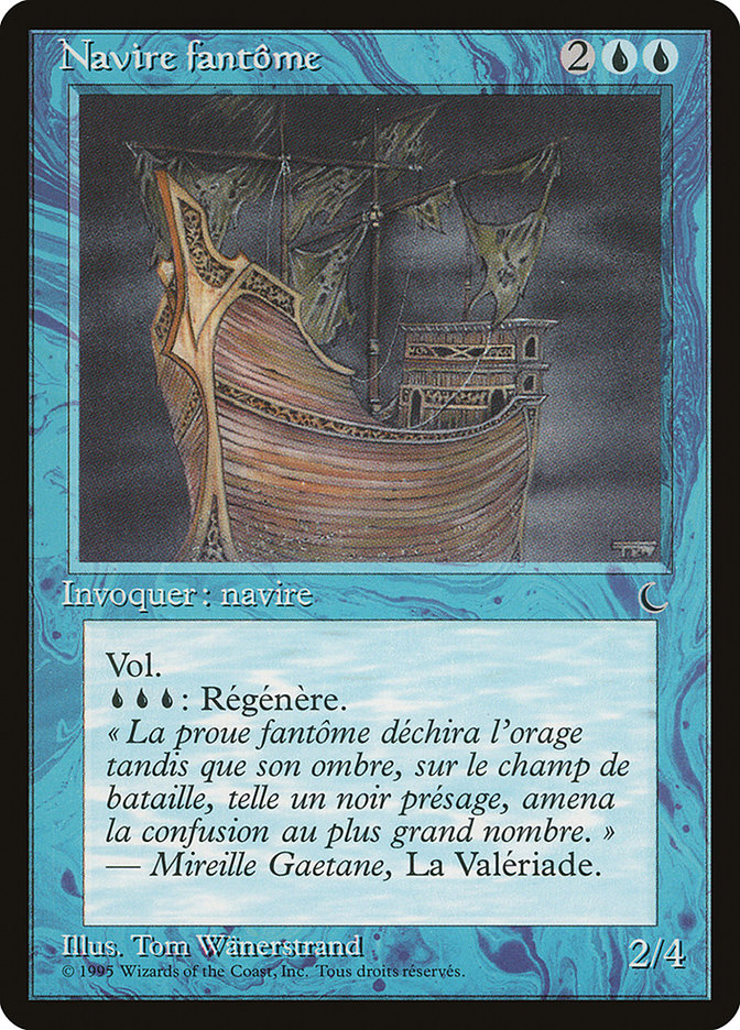 Ghost Ship (French) - "Navire fantome" [Renaissance] | Card Merchant Takapuna