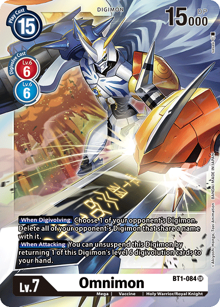 Omnimon [BT1-084] [Release Special Booster Ver.1.0] | Card Merchant Takapuna