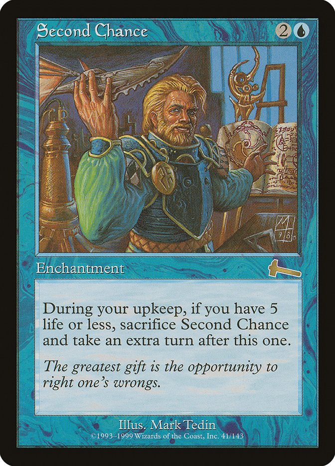 Second Chance [Urza's Legacy] | Card Merchant Takapuna