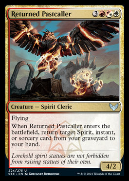 Returned Pastcaller [Strixhaven: School of Mages] | Card Merchant Takapuna