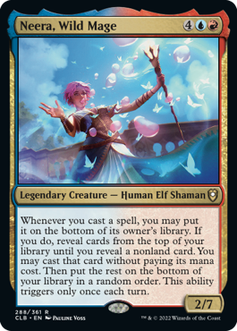 Neera, Wild Mage [Commander Legends: Battle for Baldur's Gate] | Card Merchant Takapuna