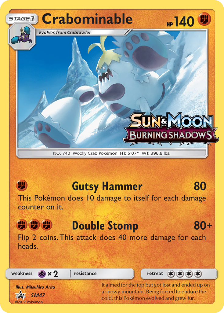 Crabominable (SM47) [Sun & Moon: Black Star Promos] | Card Merchant Takapuna