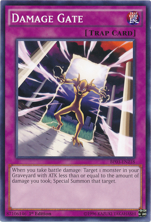 Damage Gate [BP03-EN218] Common | Card Merchant Takapuna