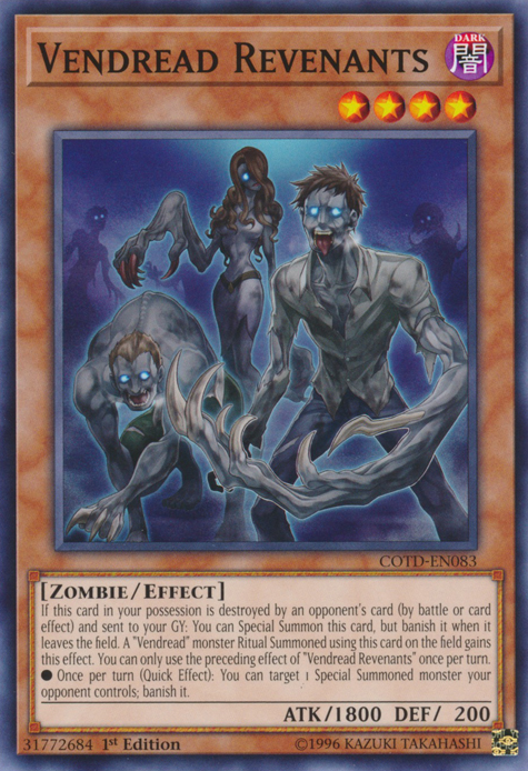 Vendread Revenants [COTD-EN083] Common | Card Merchant Takapuna