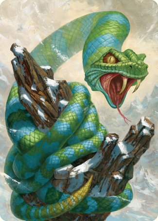 Ohran Frostfang Art Card [Commander Masters Art Series] | Card Merchant Takapuna