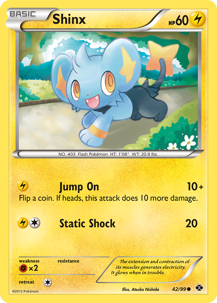 Shinx (42/99) [Black & White: Next Destinies] | Card Merchant Takapuna