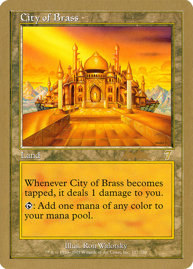 City of Brass (Brian Kibler) [World Championship Decks 2002] | Card Merchant Takapuna