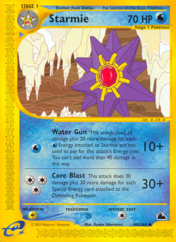 Starmie (44/144) [Skyridge] | Card Merchant Takapuna