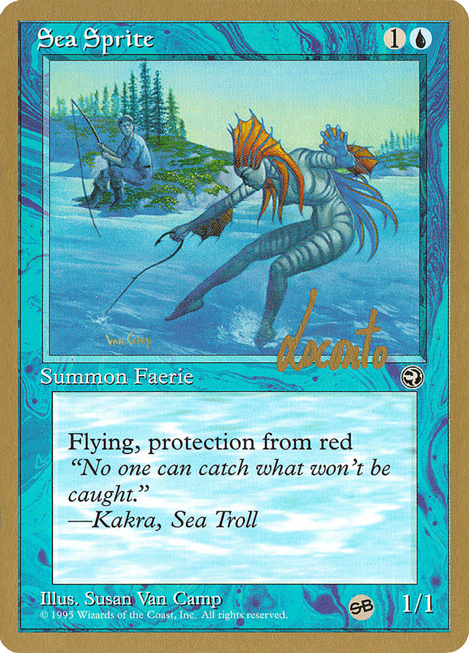 Sea Sprite (Michael Loconto) (SB) [Pro Tour Collector Set] | Card Merchant Takapuna