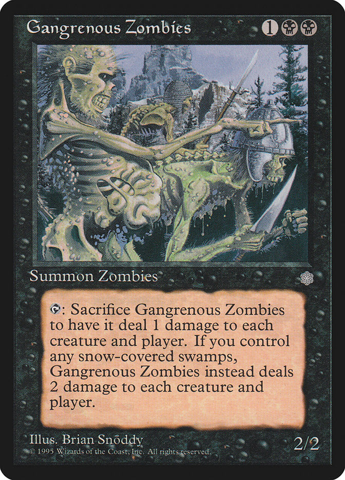 Gangrenous Zombies [Ice Age] | Card Merchant Takapuna