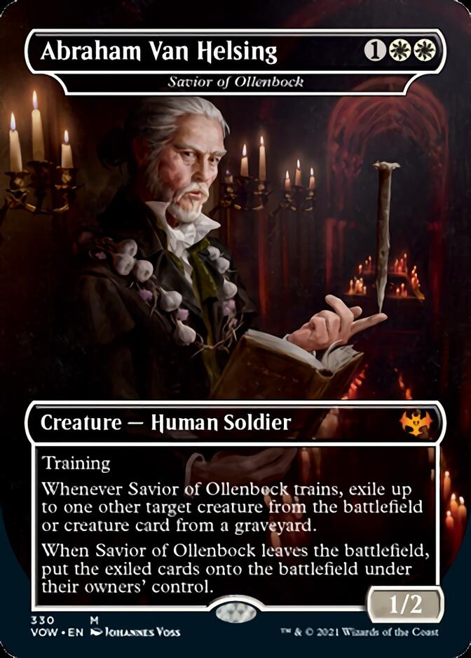 Savior of Ollenbock - Abraham Van Helsing [Innistrad: Crimson Vow] | Card Merchant Takapuna