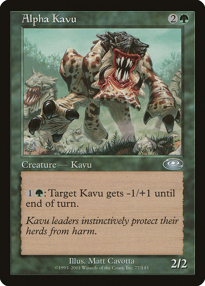 Alpha Kavu [Planeshift] | Card Merchant Takapuna