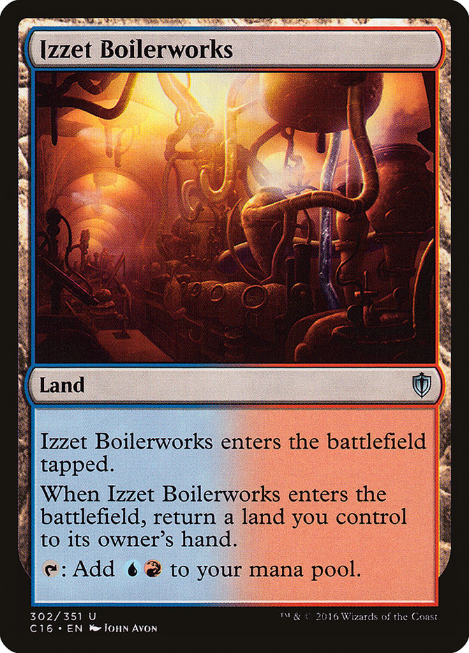 Izzet Boilerworks [Commander 2016] | Card Merchant Takapuna