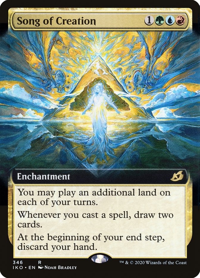 Song of Creation (Extended Art) [Ikoria: Lair of Behemoths] | Card Merchant Takapuna