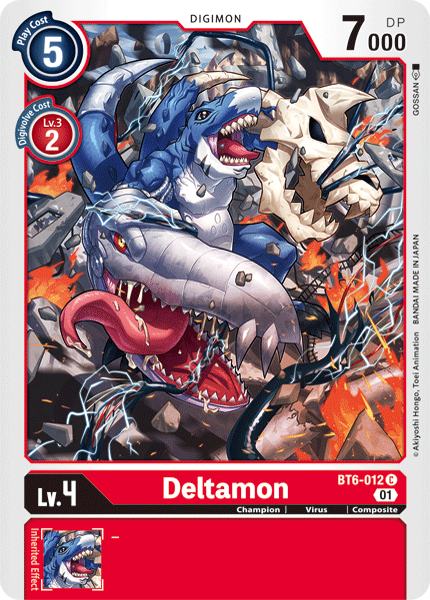 Deltamon [BT6-012] [Double Diamond] | Card Merchant Takapuna