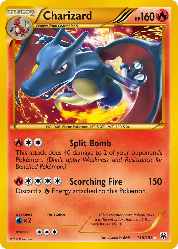 Charizard (136/135) [Black & White: Plasma Storm] | Card Merchant Takapuna