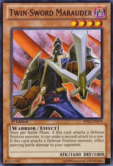 Twin-Sword Marauder [BP02-EN079] Mosaic Rare | Card Merchant Takapuna