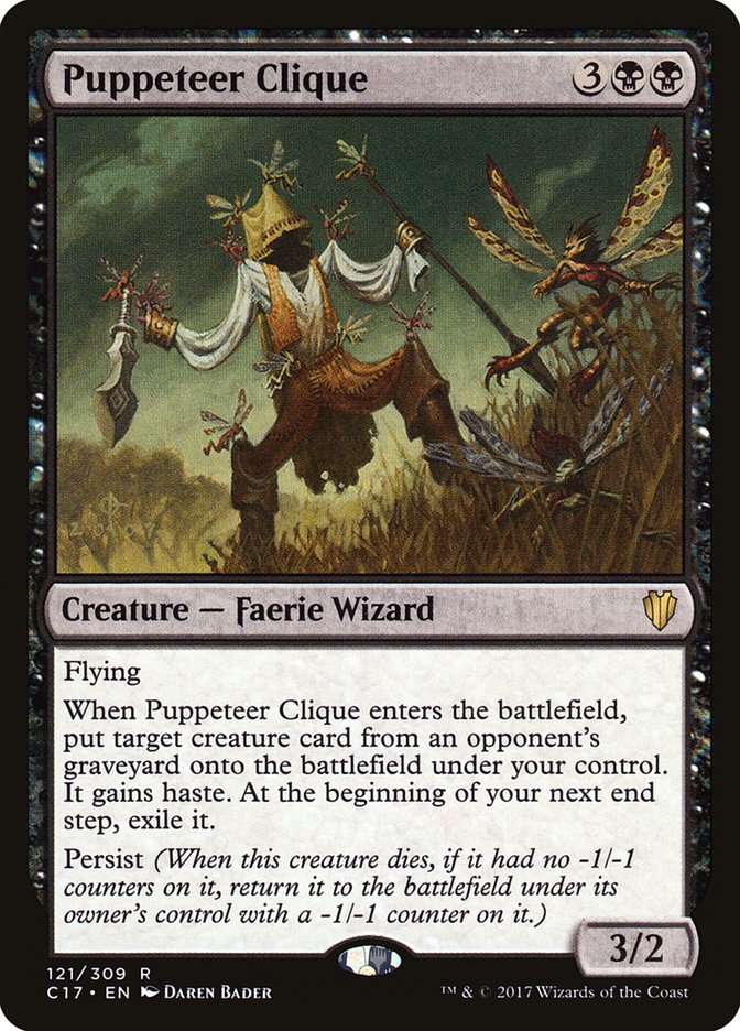 Puppeteer Clique [Commander 2017] | Card Merchant Takapuna