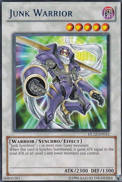 Junk Warrior (Blue) [DL12-EN012] Rare | Card Merchant Takapuna