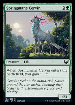 Springmane Cervin [Strixhaven: School of Mages] | Card Merchant Takapuna