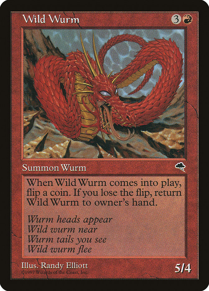 Wild Wurm [Tempest] | Card Merchant Takapuna