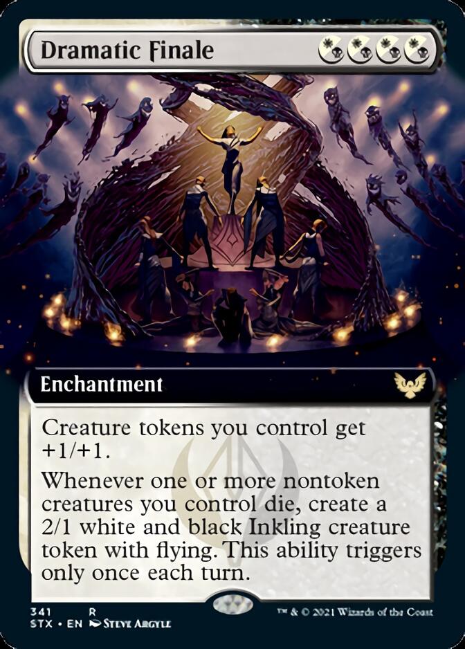 Dramatic Finale (Extended Art) [Strixhaven: School of Mages] | Card Merchant Takapuna