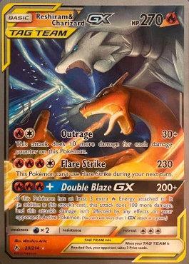 Reshiram & Charizard GX (20/214) (Perfection - Henry Brand) [World Championships 2019] | Card Merchant Takapuna