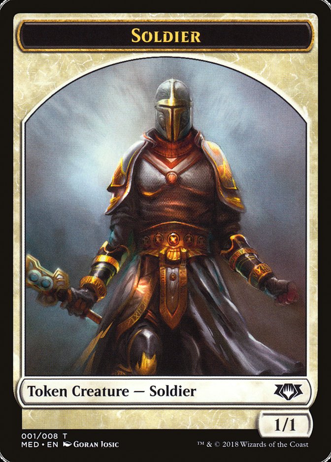 Soldier Token [Mythic Edition Tokens] | Card Merchant Takapuna