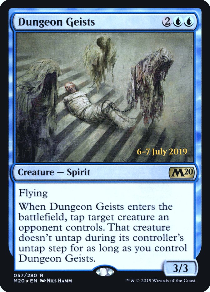 Dungeon Geists [Core Set 2020 Prerelease Promos] | Card Merchant Takapuna