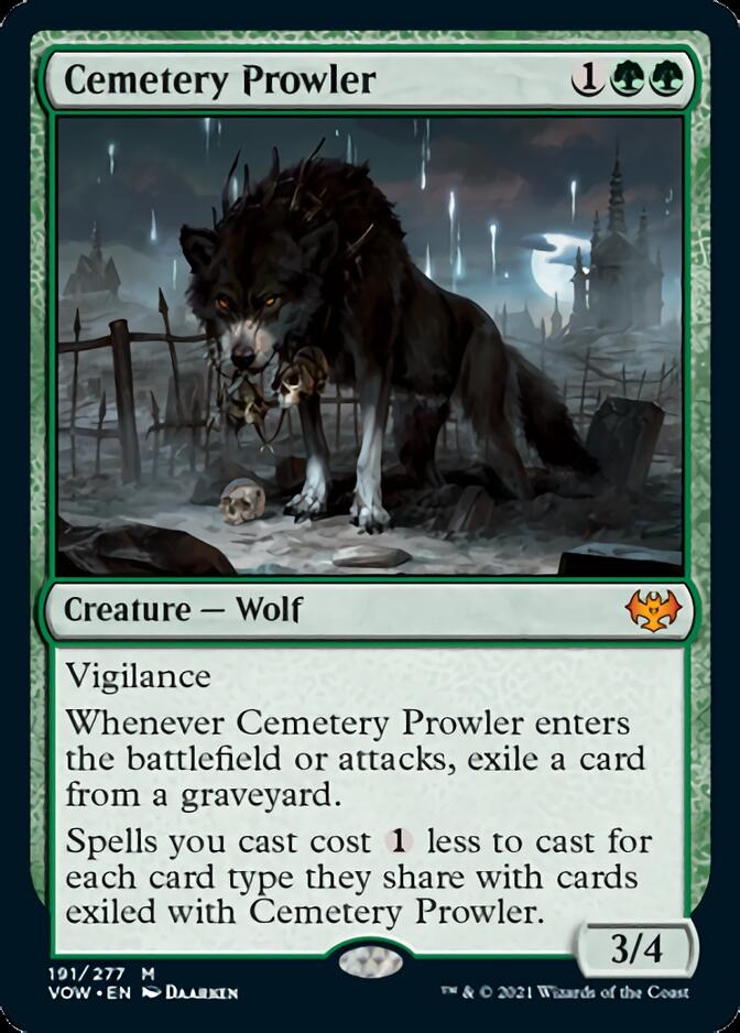 Cemetery Prowler [Innistrad: Crimson Vow] | Card Merchant Takapuna