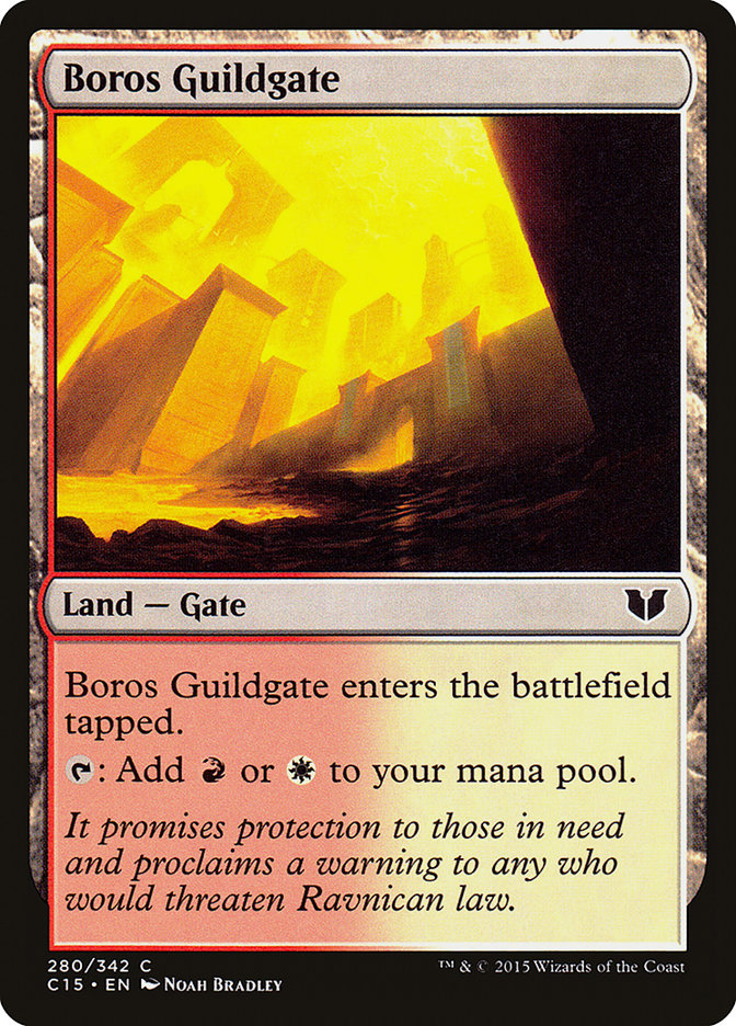 Boros Guildgate [Commander 2015] | Card Merchant Takapuna