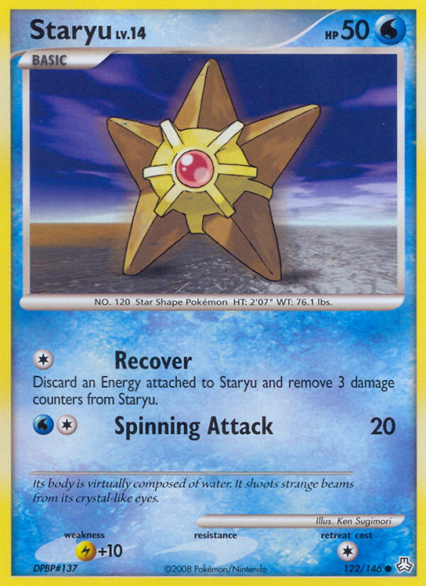 Staryu (122/146) [Diamond & Pearl: Legends Awakened] | Card Merchant Takapuna