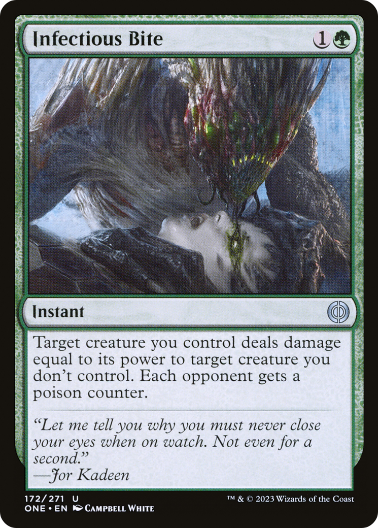 Infectious Bite [Phyrexia: All Will Be One] | Card Merchant Takapuna