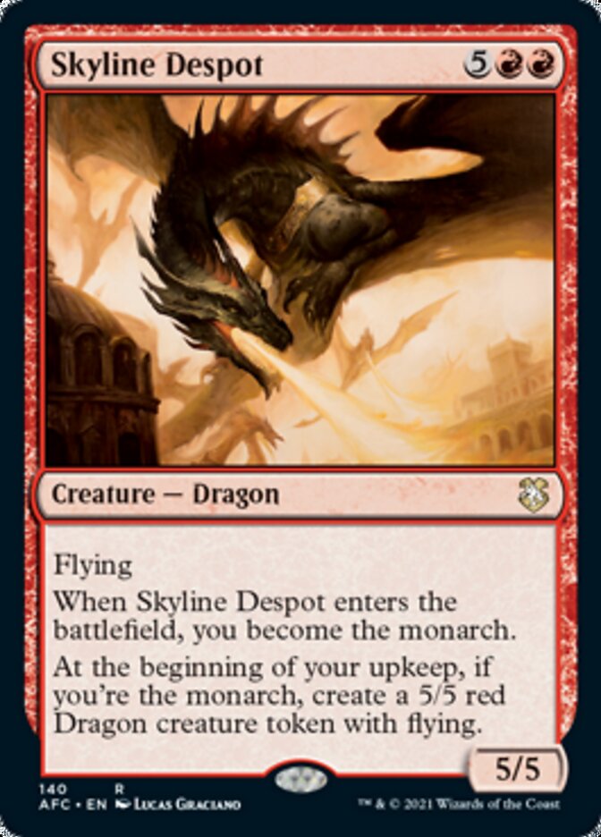 Skyline Despot [Dungeons & Dragons: Adventures in the Forgotten Realms Commander] | Card Merchant Takapuna