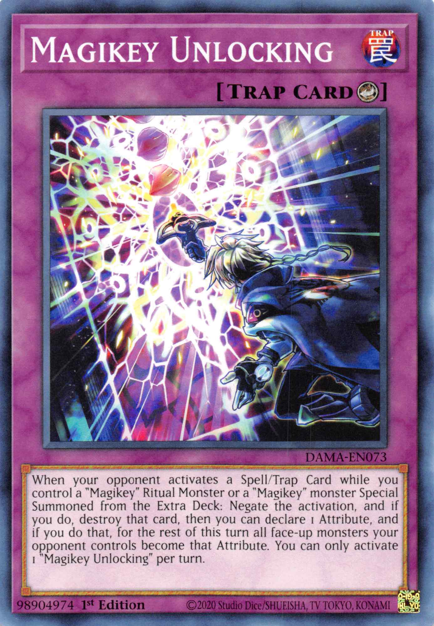 Magikey Unlocking [DAMA-EN073] Common | Card Merchant Takapuna