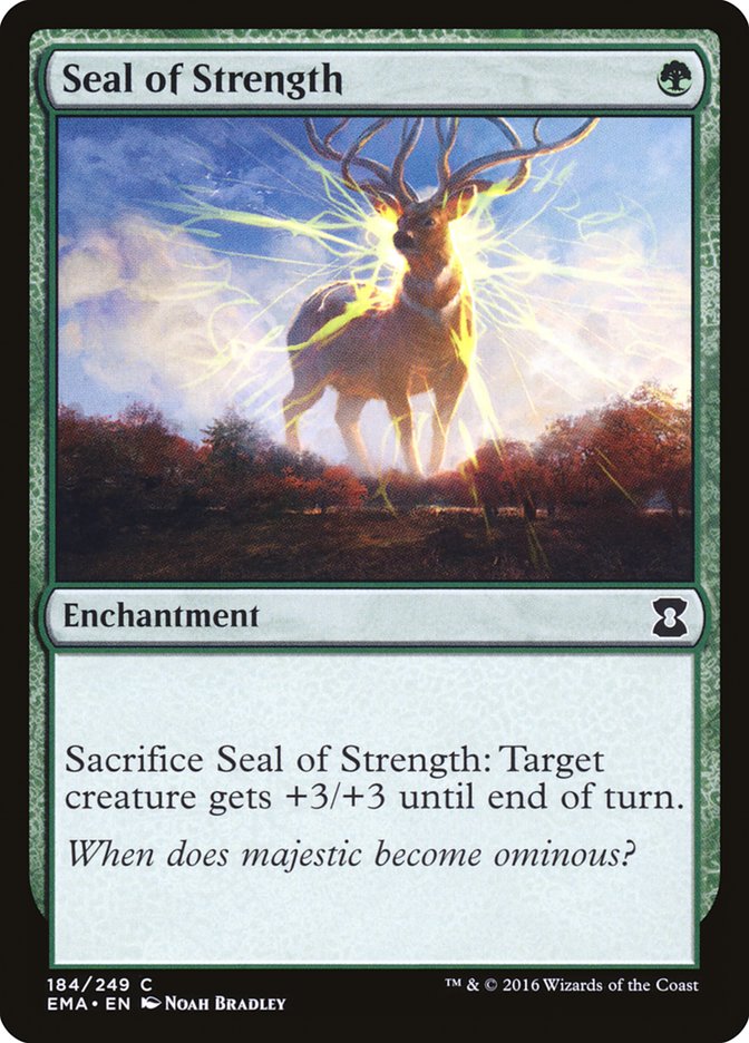 Seal of Strength [Eternal Masters] | Card Merchant Takapuna