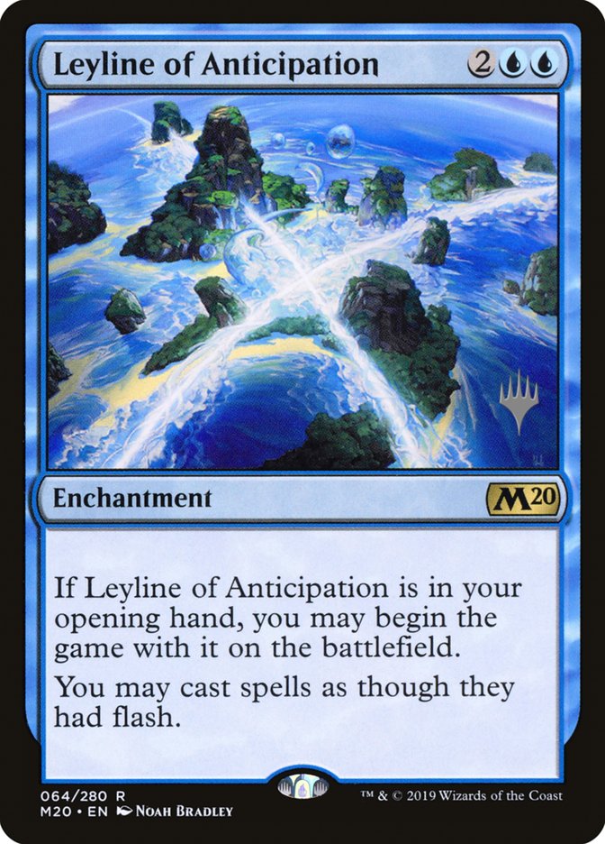 Leyline of Anticipation (Promo Pack) [Core Set 2020 Promos] | Card Merchant Takapuna