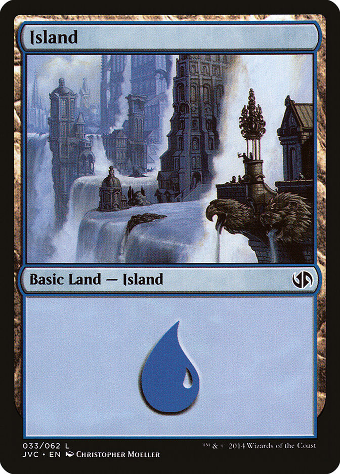 Island (33) [Duel Decks Anthology] | Card Merchant Takapuna