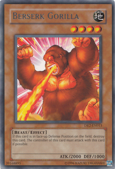 Berserk Gorilla [DR2-EN013] Rare | Card Merchant Takapuna