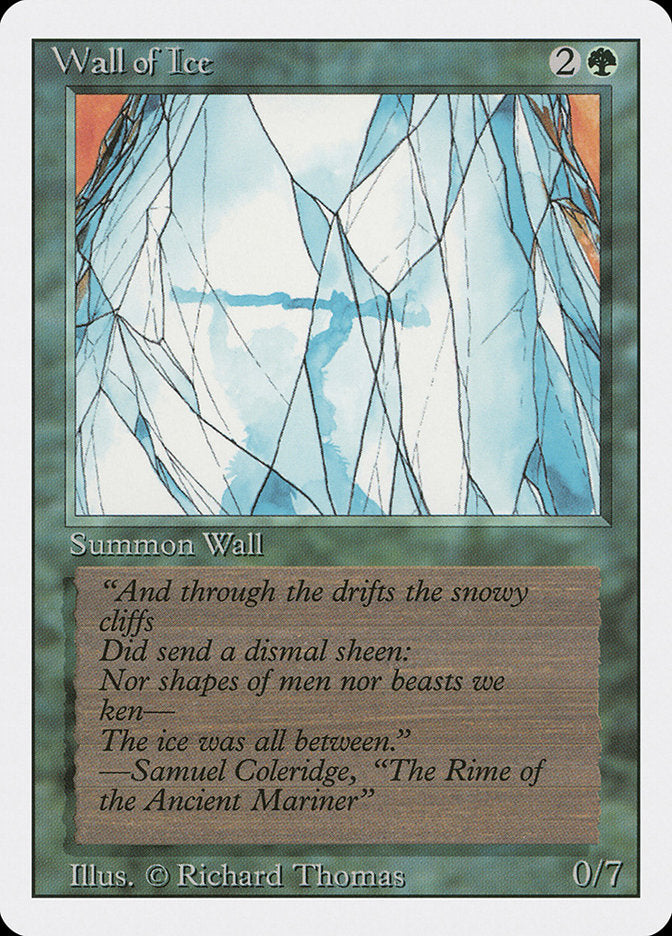 Wall of Ice [Revised Edition] | Card Merchant Takapuna