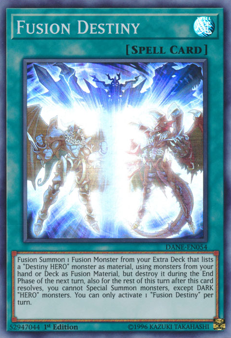 Fusion Destiny [DANE-EN054] Super Rare | Card Merchant Takapuna